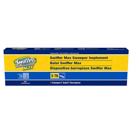 Swiffer® Max Sweeper Kit, 17-Inch Wide, Compatible with Dry Cloths